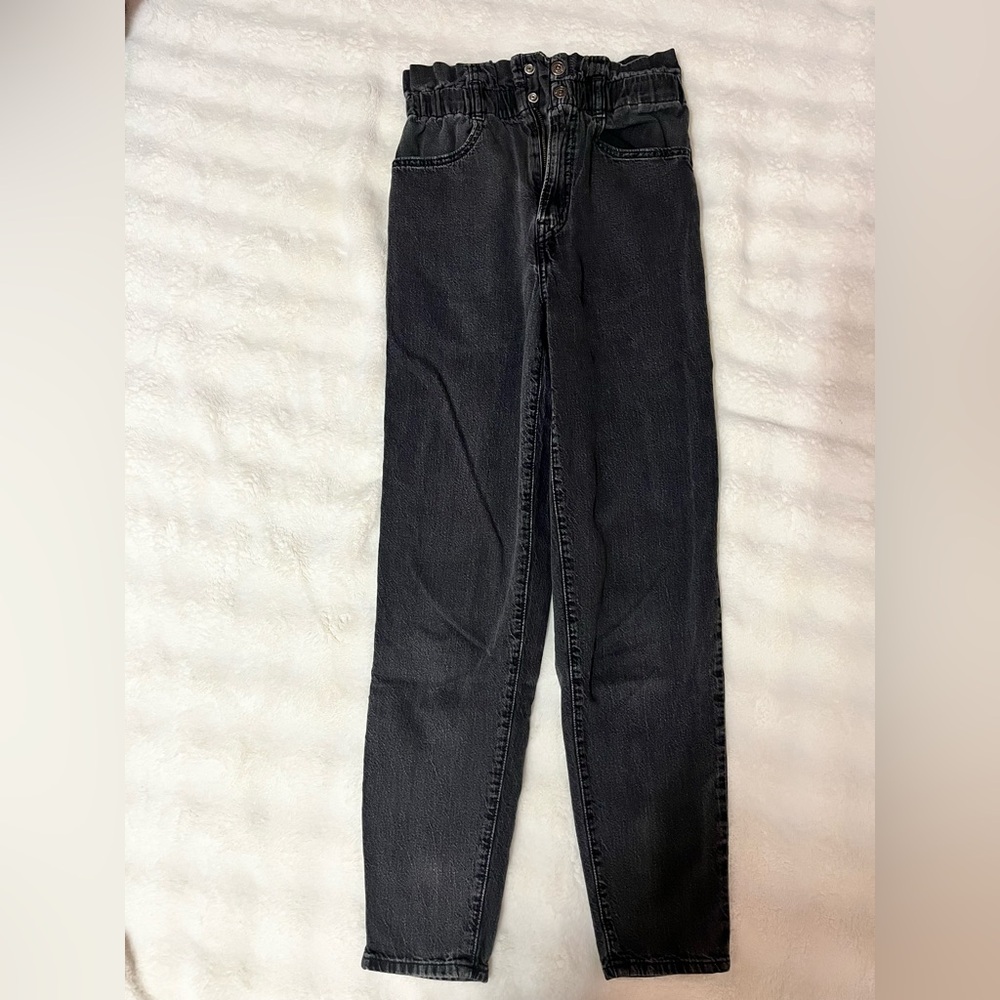Levi’s Black High Waisted Denim Jeans (24)